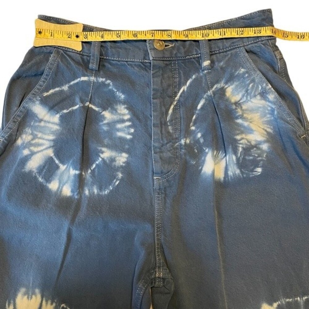 Urban Outfitters BDG Women's Erin Tie-Dye Cocoon Jeans Size 28 60s 70s - Picture 5 of 10